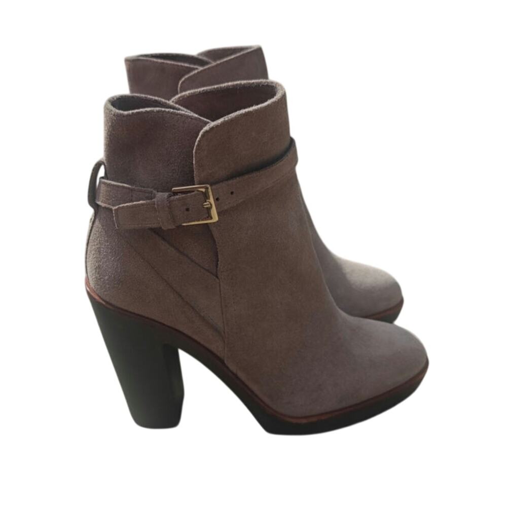 Kate Spade Tan Suede Boots sz 6.5